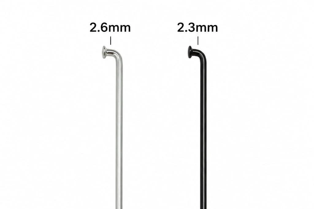 Jant Teli 10 Adet 2.6mm Gümüş Renk